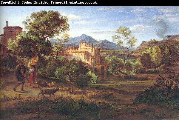 Olivier, Johann Heinrich Ferdinand Italian Landscape
